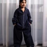 Navy blue tracksuit